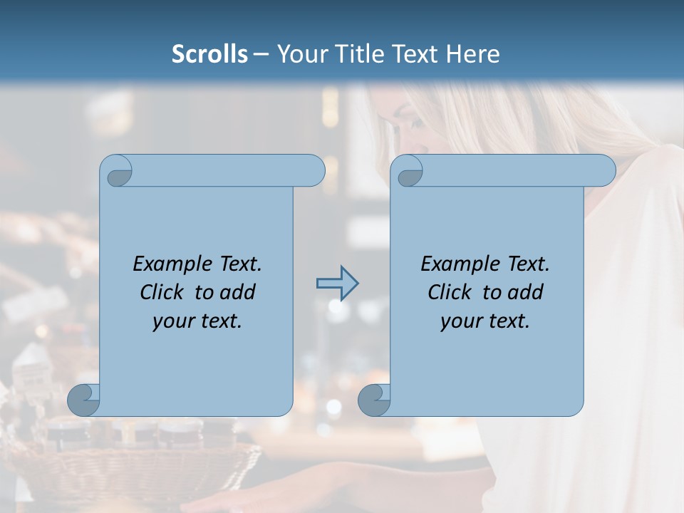 Fit Flexing Couple PowerPoint Template
