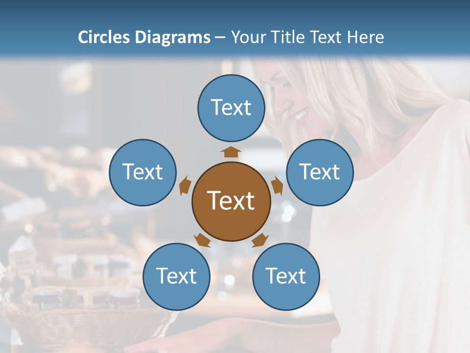 Fit Flexing Couple PowerPoint Template