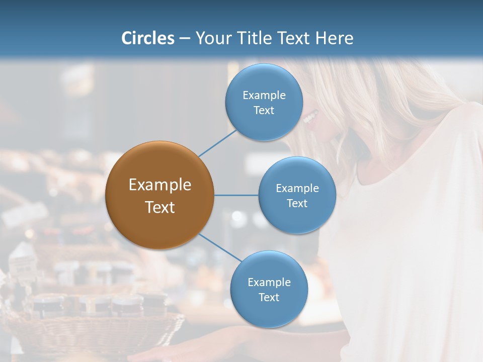 Fit Flexing Couple PowerPoint Template