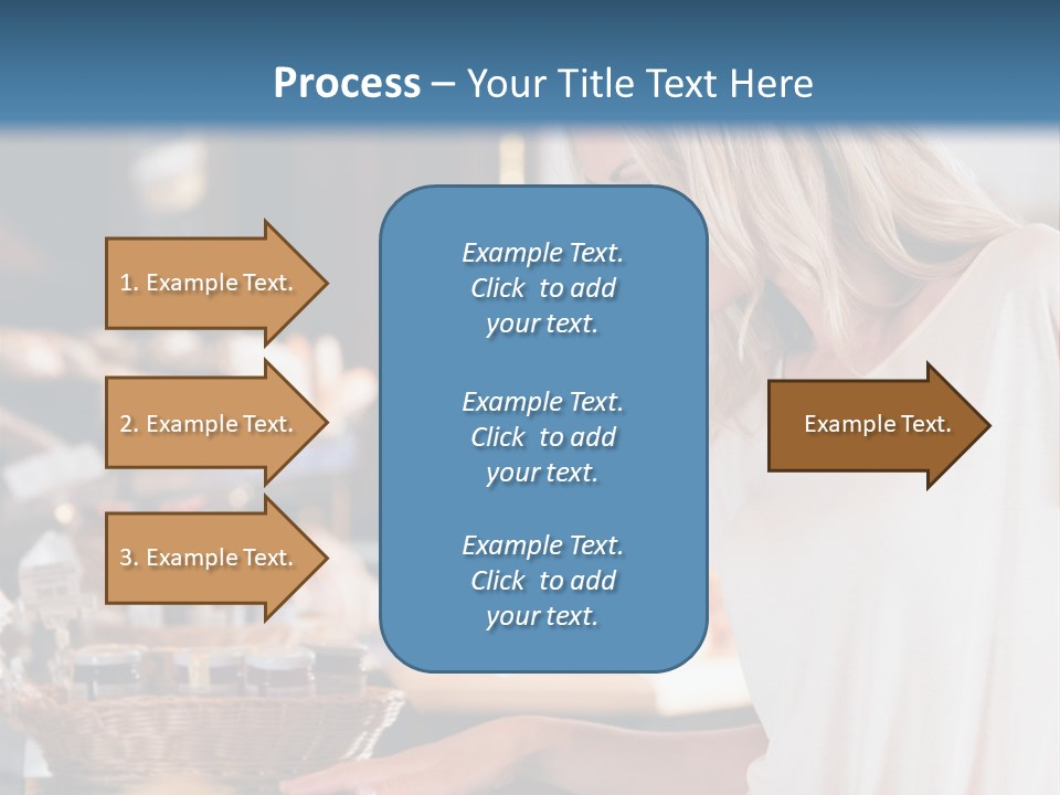 Fit Flexing Couple PowerPoint Template