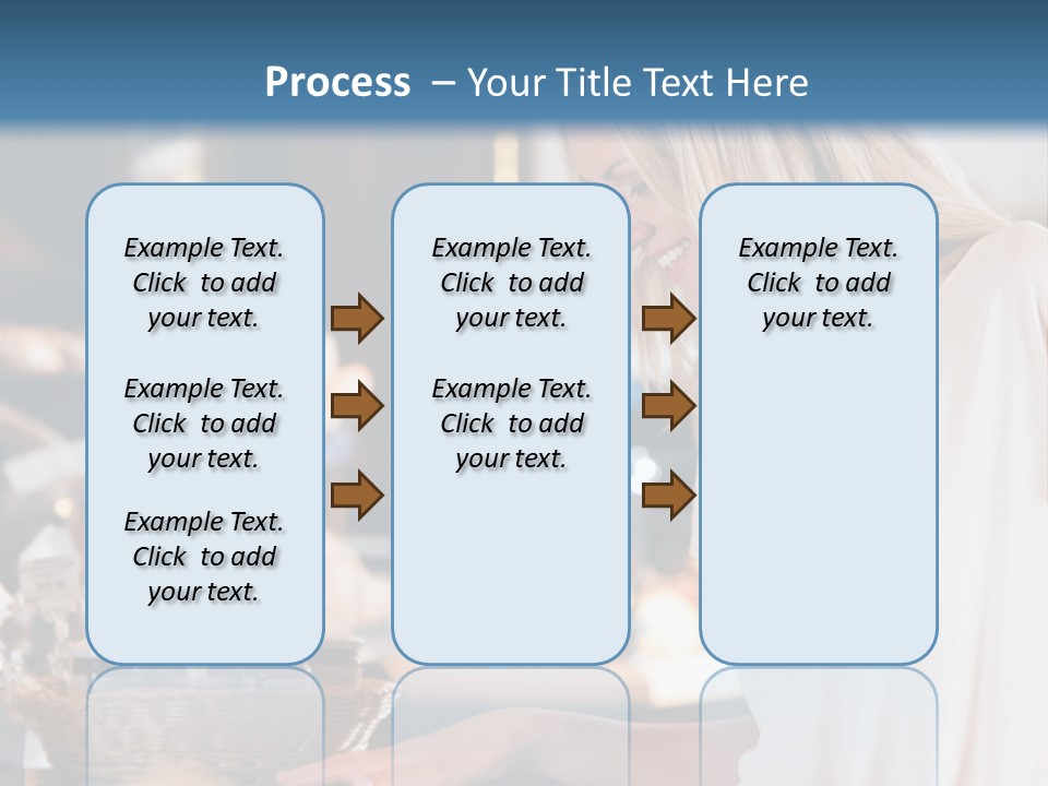 Fit Flexing Couple PowerPoint Template