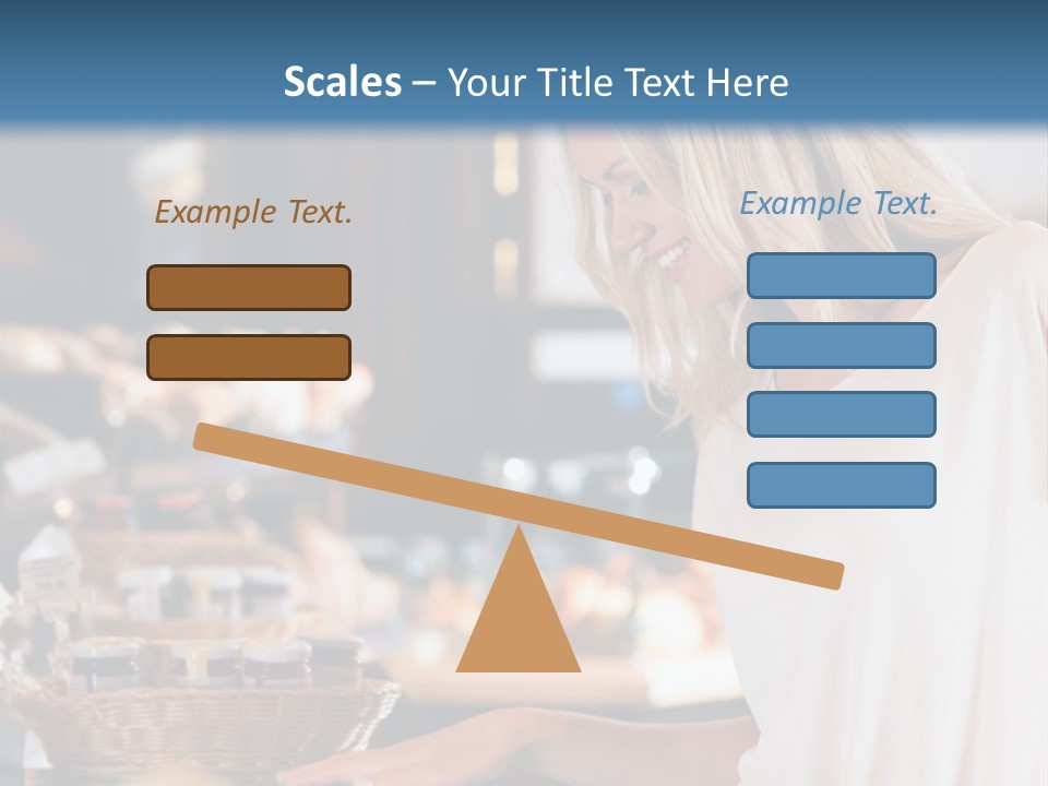 Fit Flexing Couple PowerPoint Template