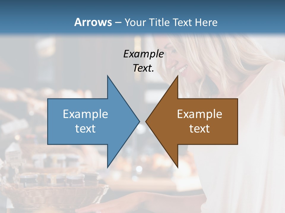 Fit Flexing Couple PowerPoint Template