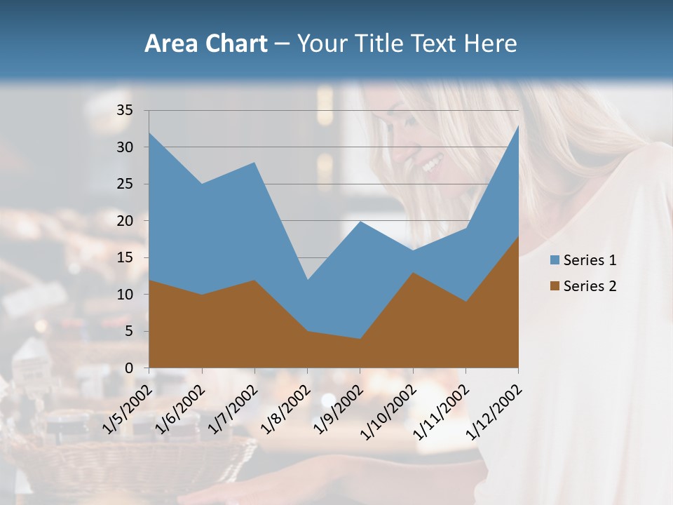 Fit Flexing Couple PowerPoint Template