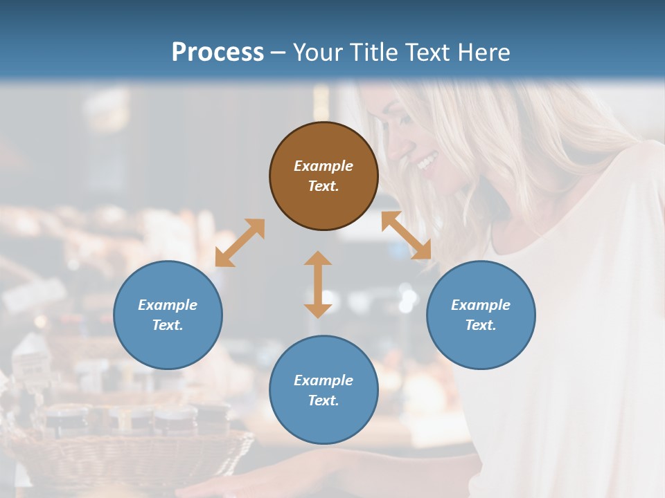 Fit Flexing Couple PowerPoint Template