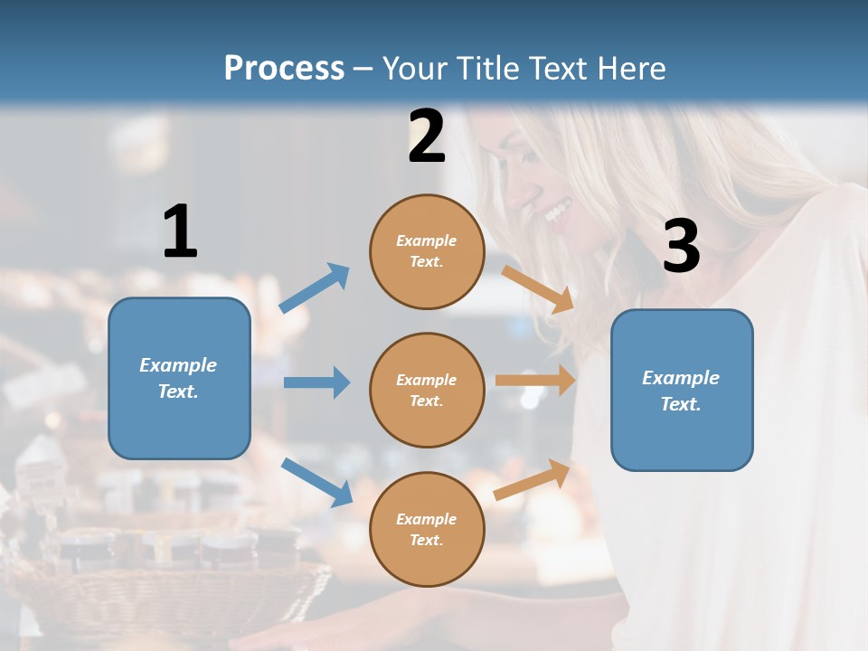 Fit Flexing Couple PowerPoint Template