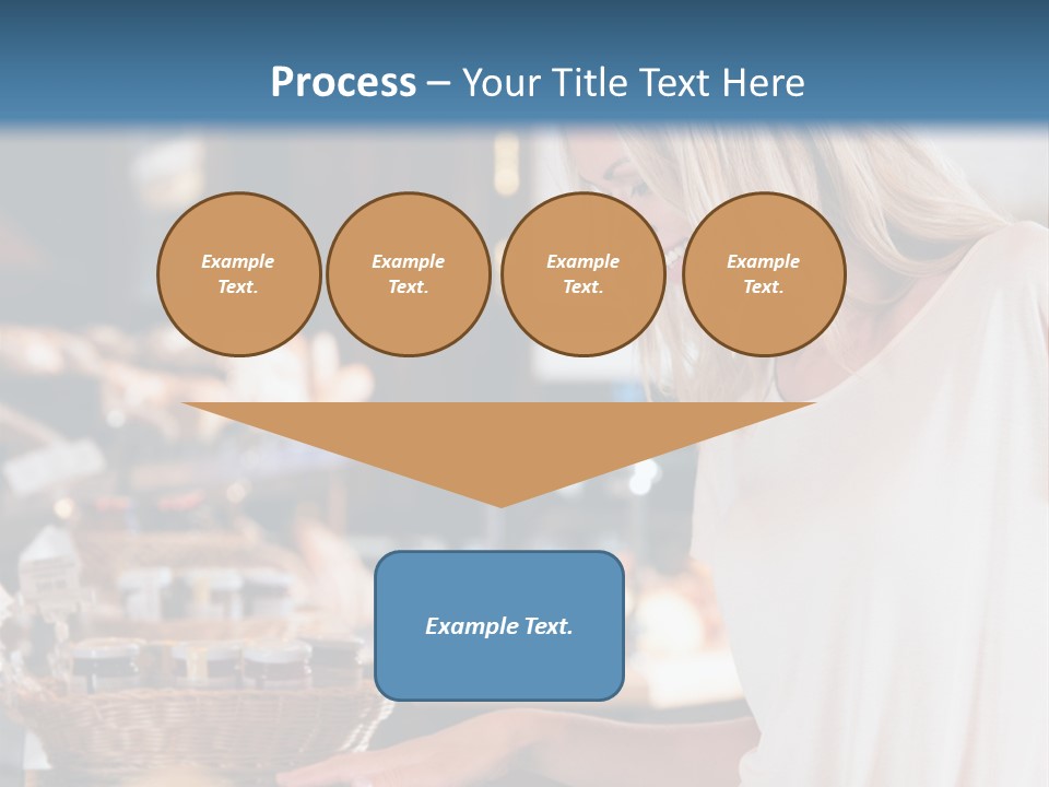 Fit Flexing Couple PowerPoint Template
