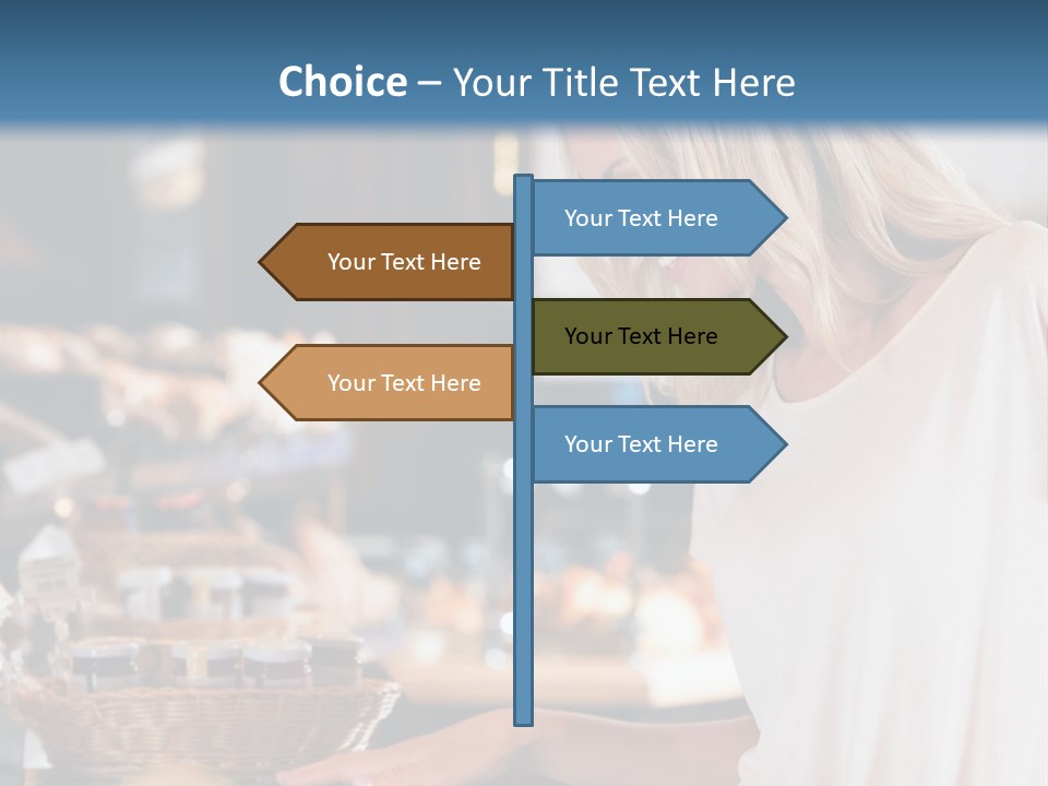 Fit Flexing Couple PowerPoint Template