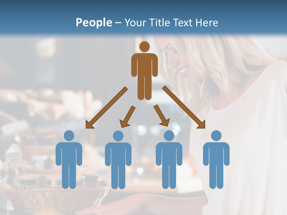 Fit Flexing Couple PowerPoint Template