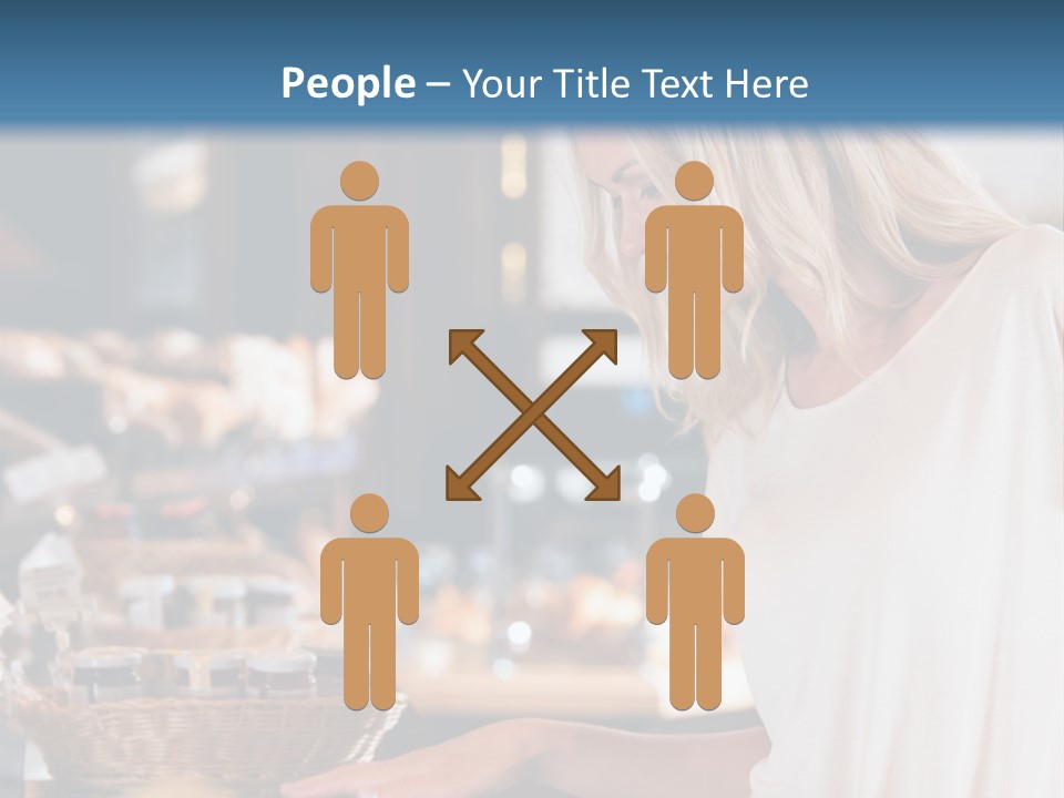 Fit Flexing Couple PowerPoint Template