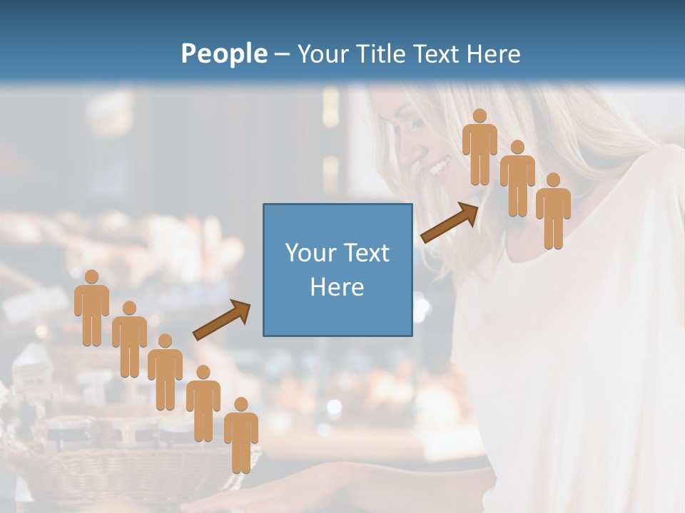 Fit Flexing Couple PowerPoint Template