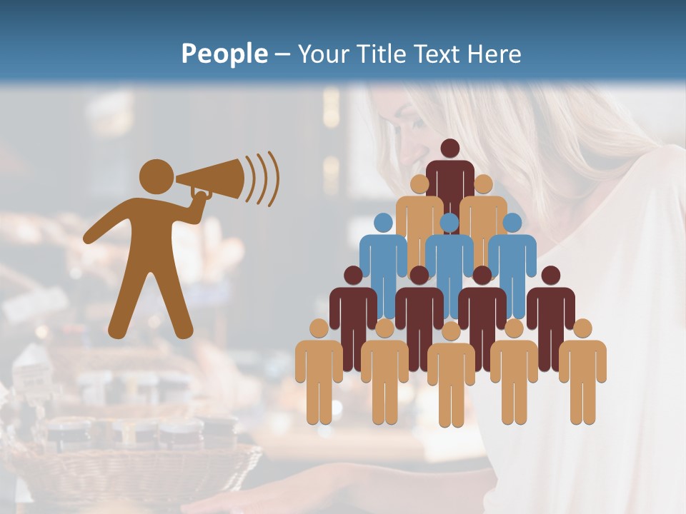 Fit Flexing Couple PowerPoint Template