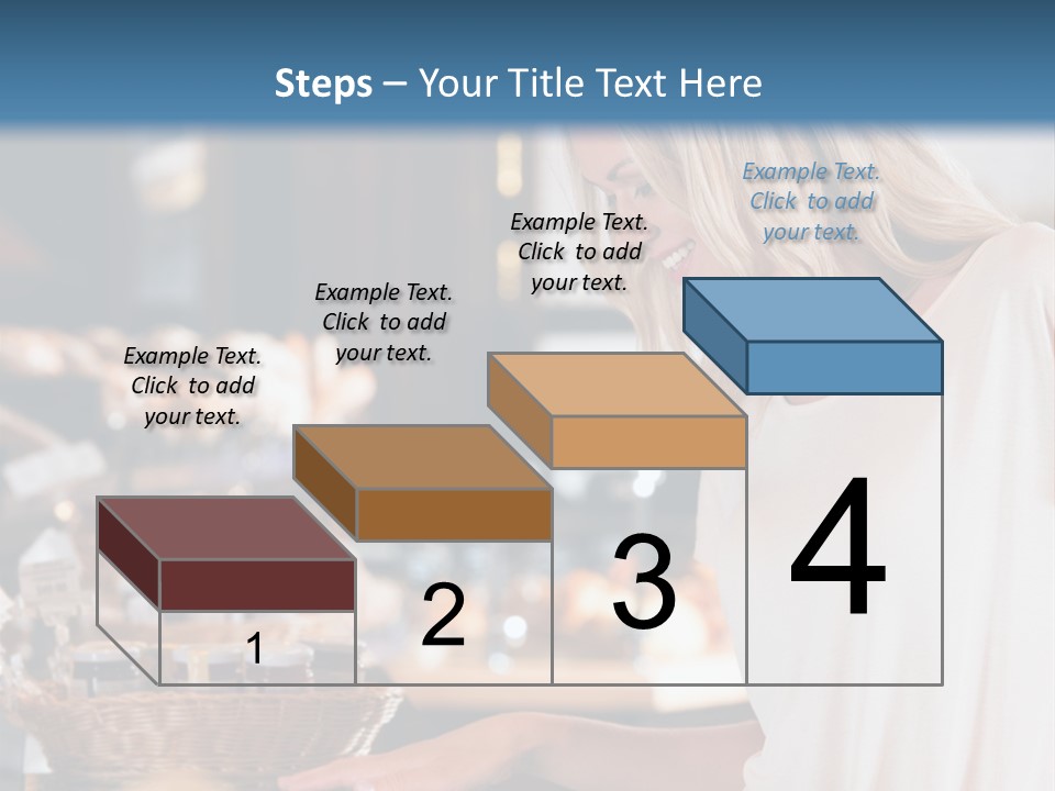 Fit Flexing Couple PowerPoint Template