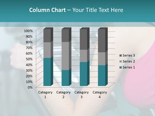 Caucasian Training Sport PowerPoint Template