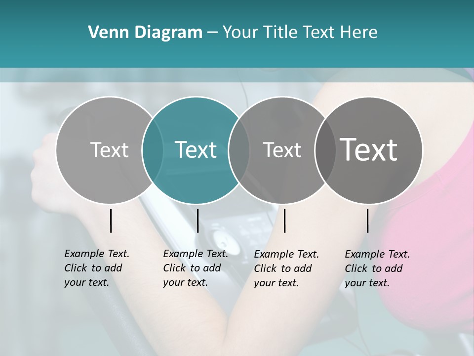 Caucasian Training Sport PowerPoint Template