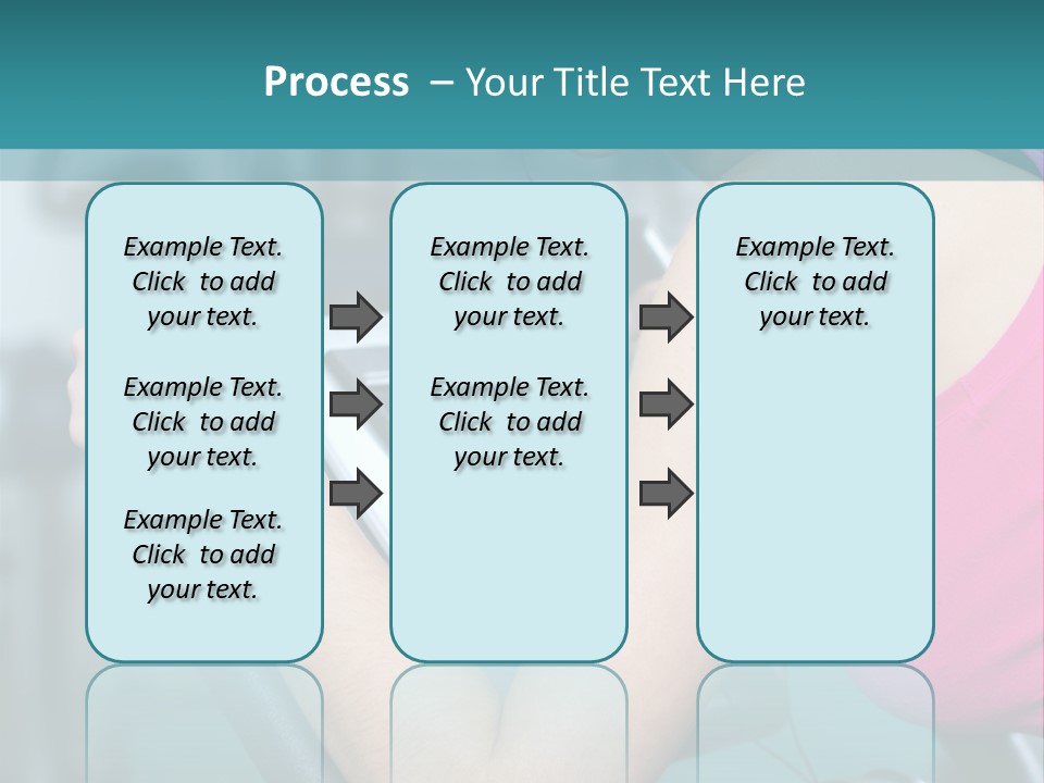 Caucasian Training Sport PowerPoint Template