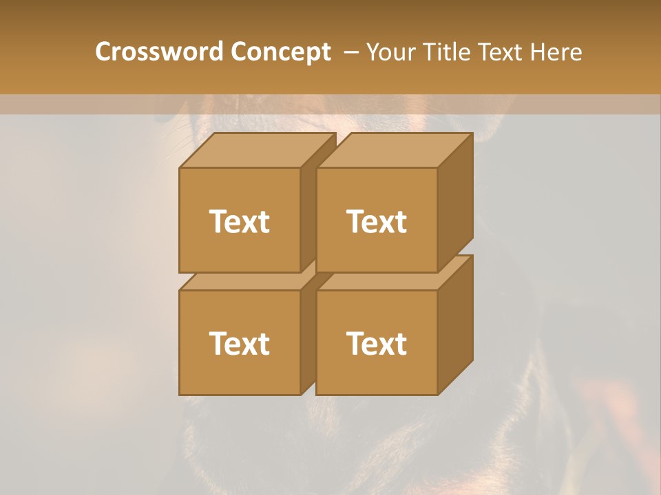 Friendly Attack Portrait PowerPoint Template
