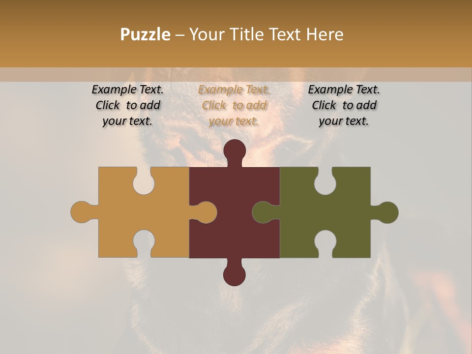 Friendly Attack Portrait PowerPoint Template