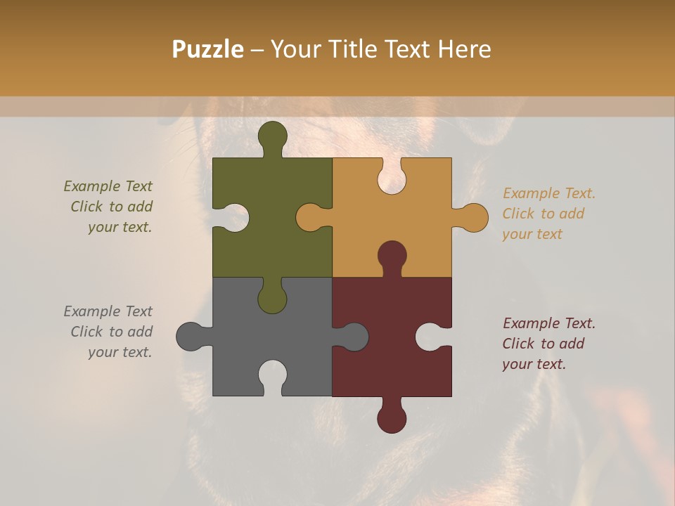 Friendly Attack Portrait PowerPoint Template