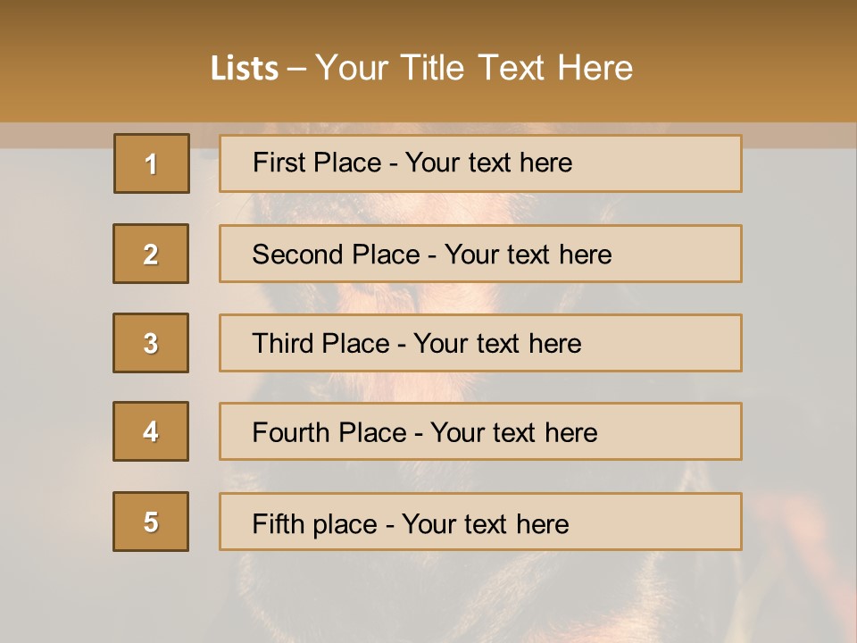 Friendly Attack Portrait PowerPoint Template