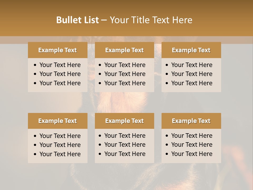 Friendly Attack Portrait PowerPoint Template