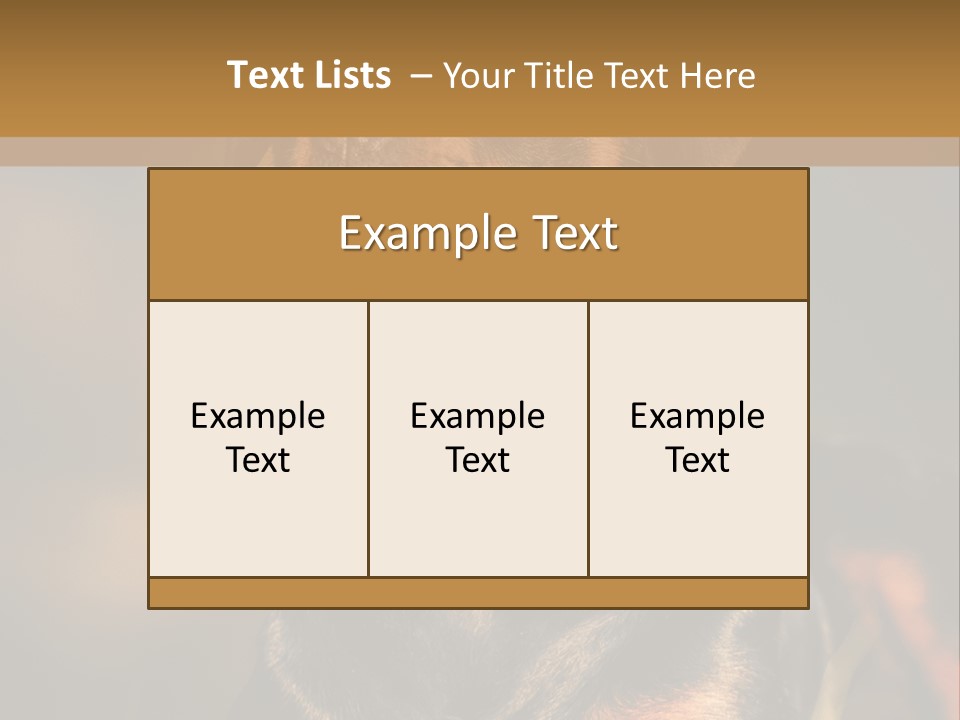 Friendly Attack Portrait PowerPoint Template