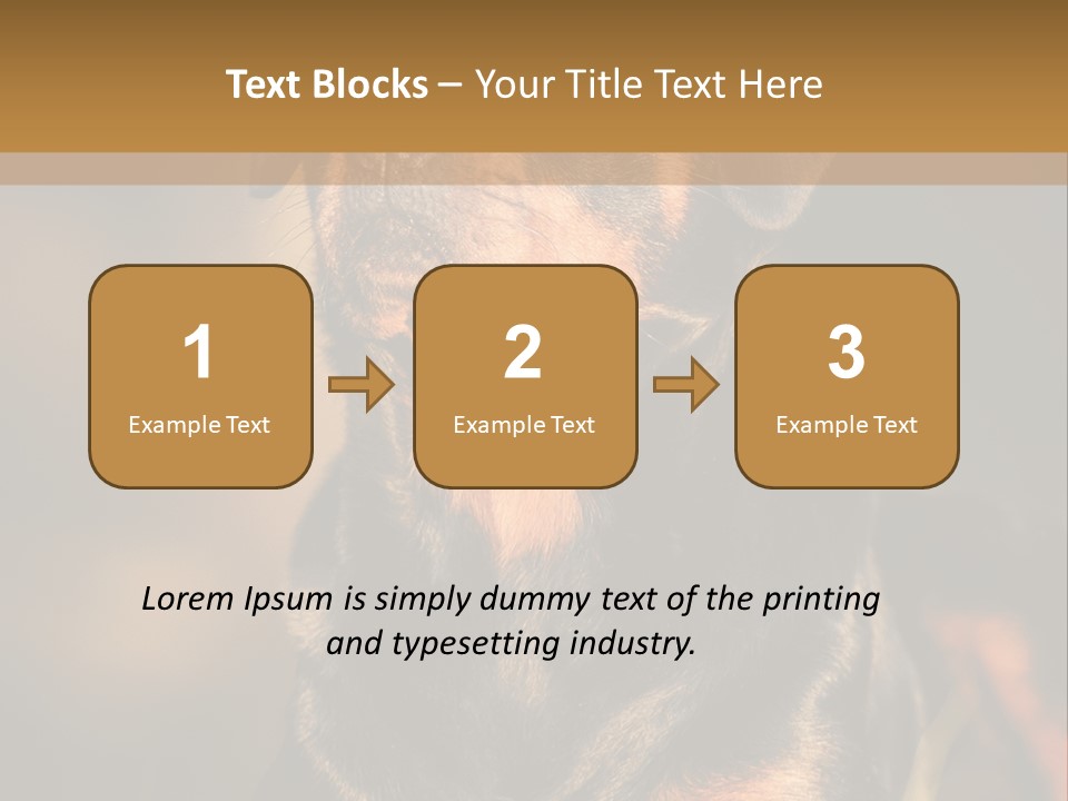 Friendly Attack Portrait PowerPoint Template