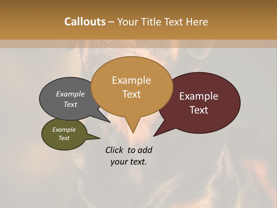Friendly Attack Portrait PowerPoint Template