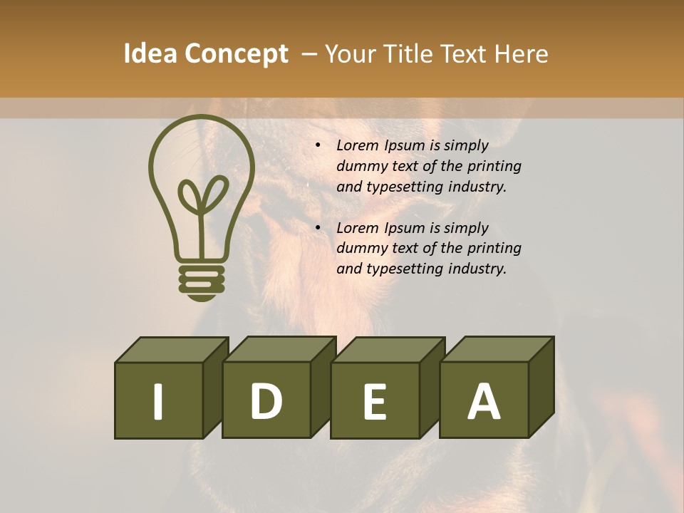 Friendly Attack Portrait PowerPoint Template