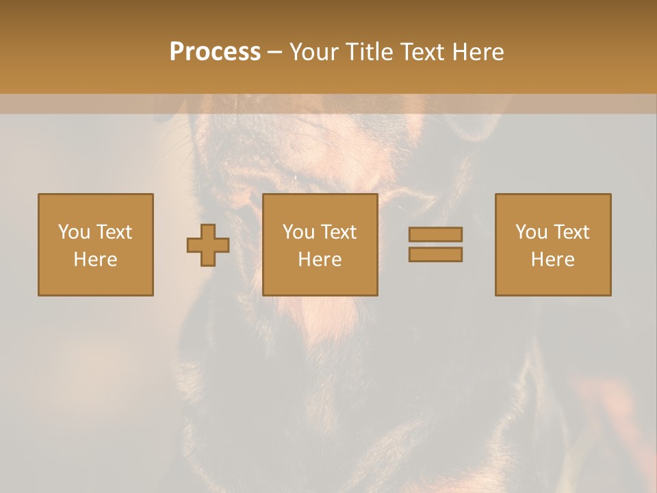 Friendly Attack Portrait PowerPoint Template