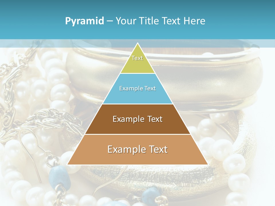 Jewelry Glamour White PowerPoint Template
