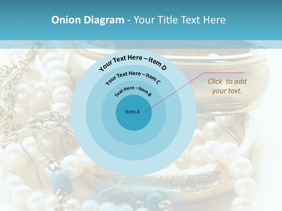 Jewelry Glamour White PowerPoint Template