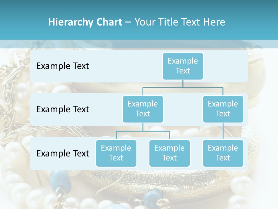 Jewelry Glamour White PowerPoint Template
