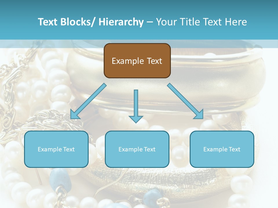 Jewelry Glamour White PowerPoint Template