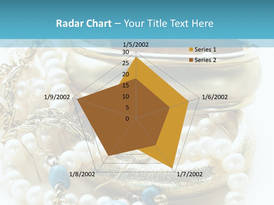 Jewelry Glamour White PowerPoint Template