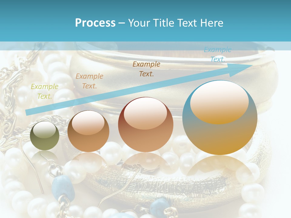 Jewelry Glamour White PowerPoint Template