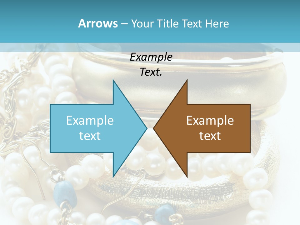 Jewelry Glamour White PowerPoint Template