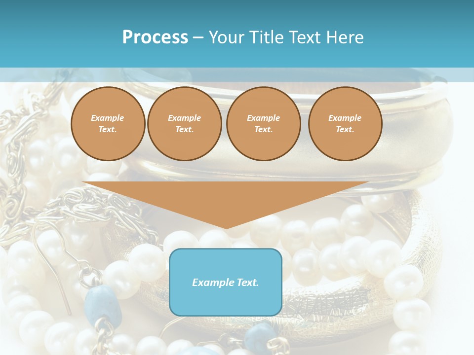 Jewelry Glamour White PowerPoint Template