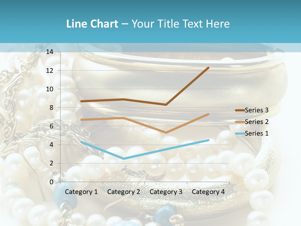 Jewelry Glamour White PowerPoint Template