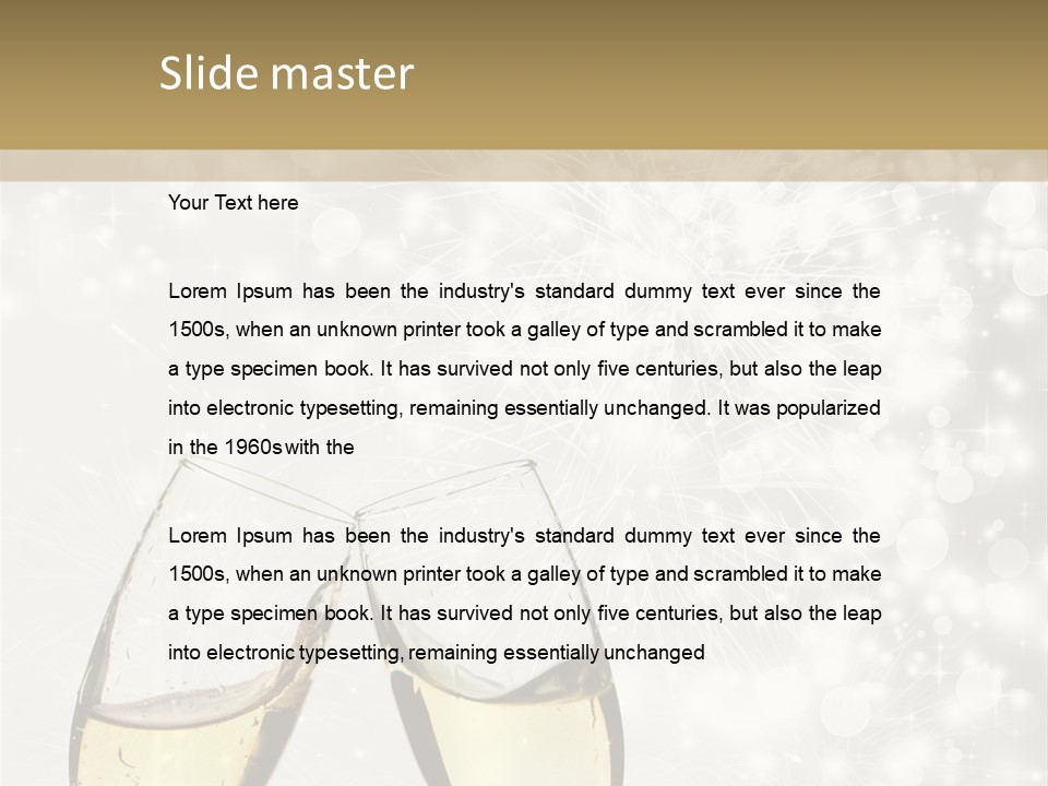 Occasion Splash Congrats PowerPoint Template