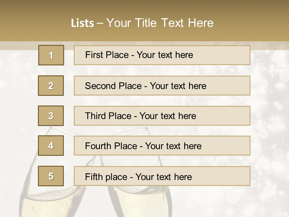 Occasion Splash Congrats PowerPoint Template