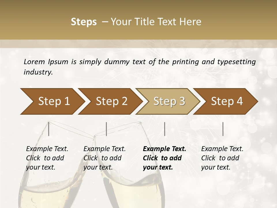 Occasion Splash Congrats PowerPoint Template