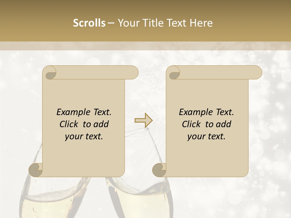 Occasion Splash Congrats PowerPoint Template