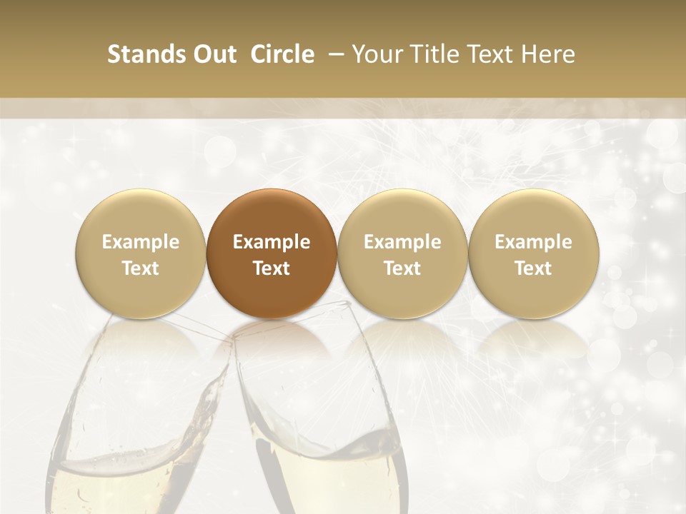 Occasion Splash Congrats PowerPoint Template