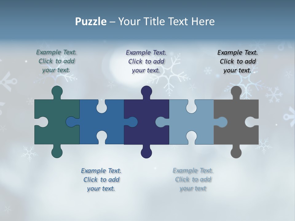 Glow Bokeh Happy PowerPoint Template