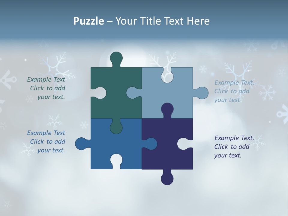 Glow Bokeh Happy PowerPoint Template