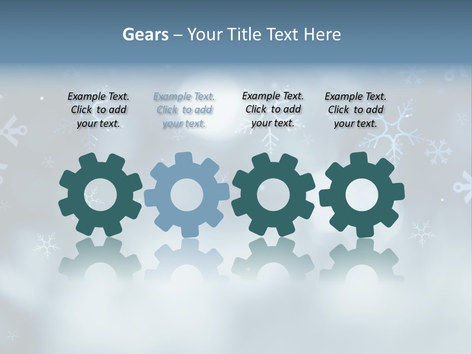 Glow Bokeh Happy PowerPoint Template