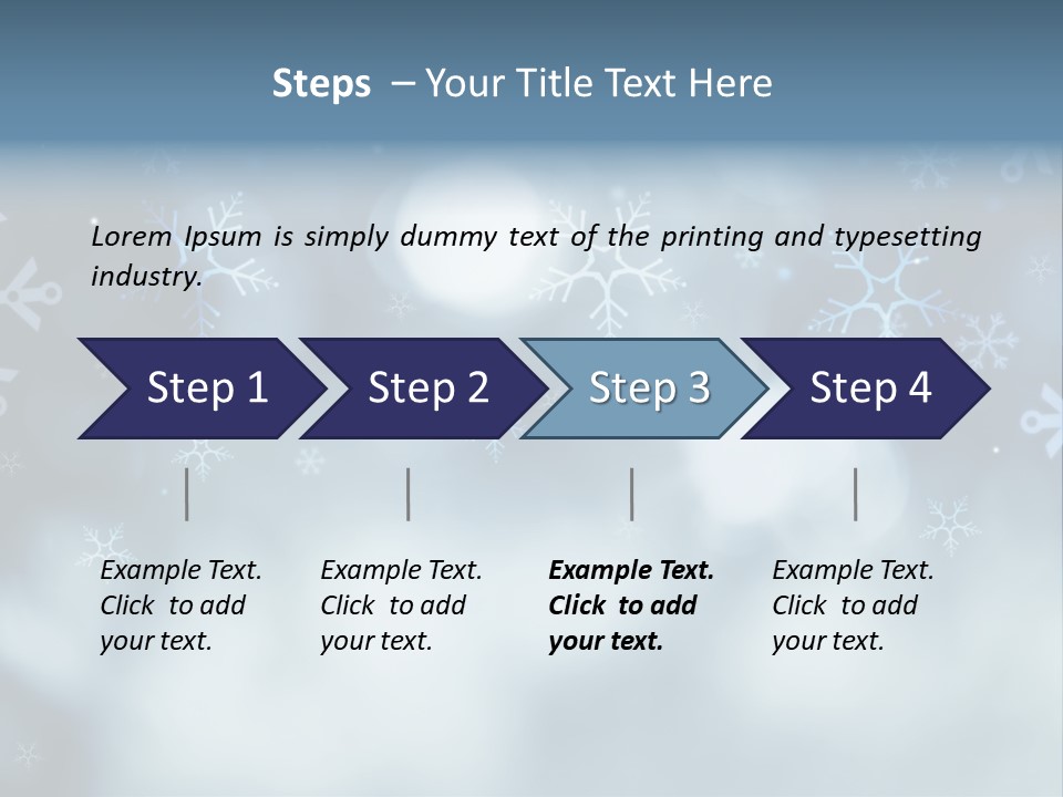 Glow Bokeh Happy PowerPoint Template