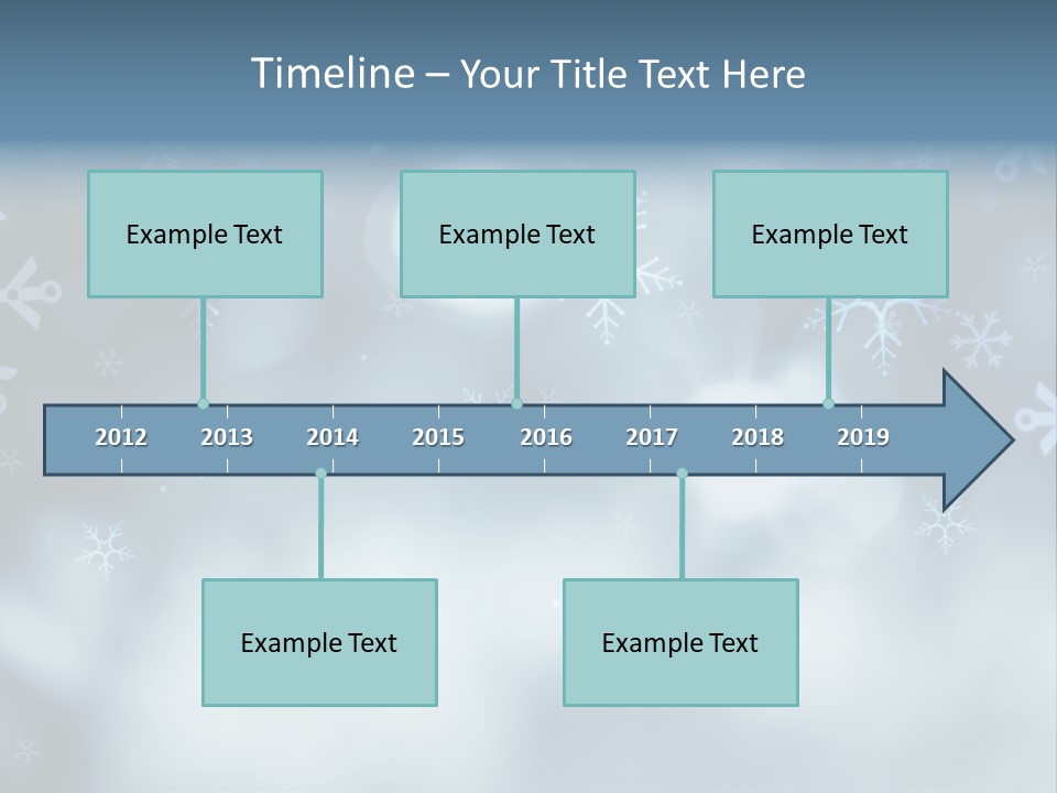 Glow Bokeh Happy PowerPoint Template
