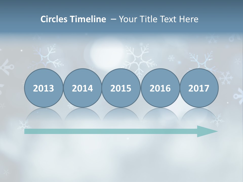 Glow Bokeh Happy PowerPoint Template